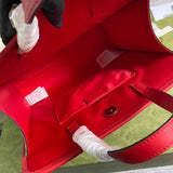 Close-up detail of everyday-luxe sleek women's handbag – women's luxury handbag