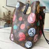 Close-up detail of modern classic women's handbag – women's luxury handbag
