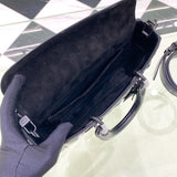 Front view of elevated modern women's handbag – women's luxury accessory