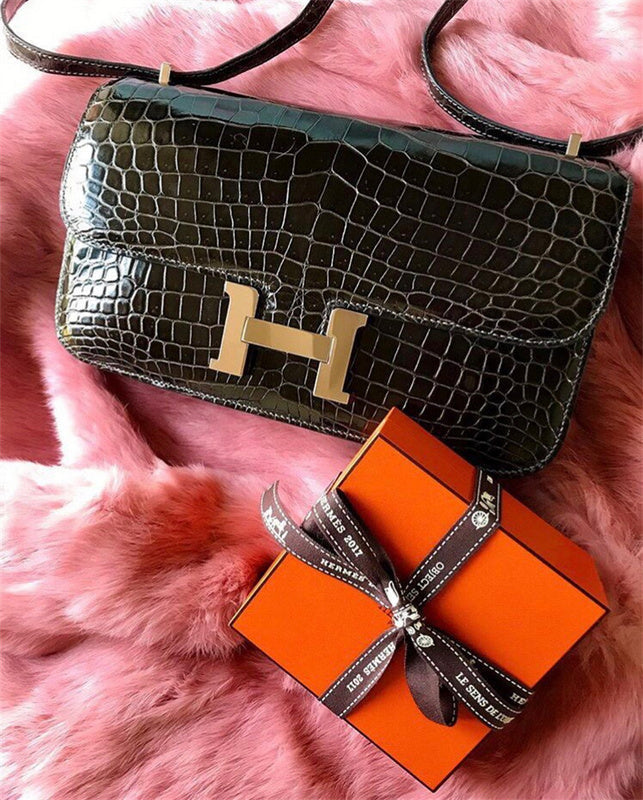 Statement bag shown from front angle
