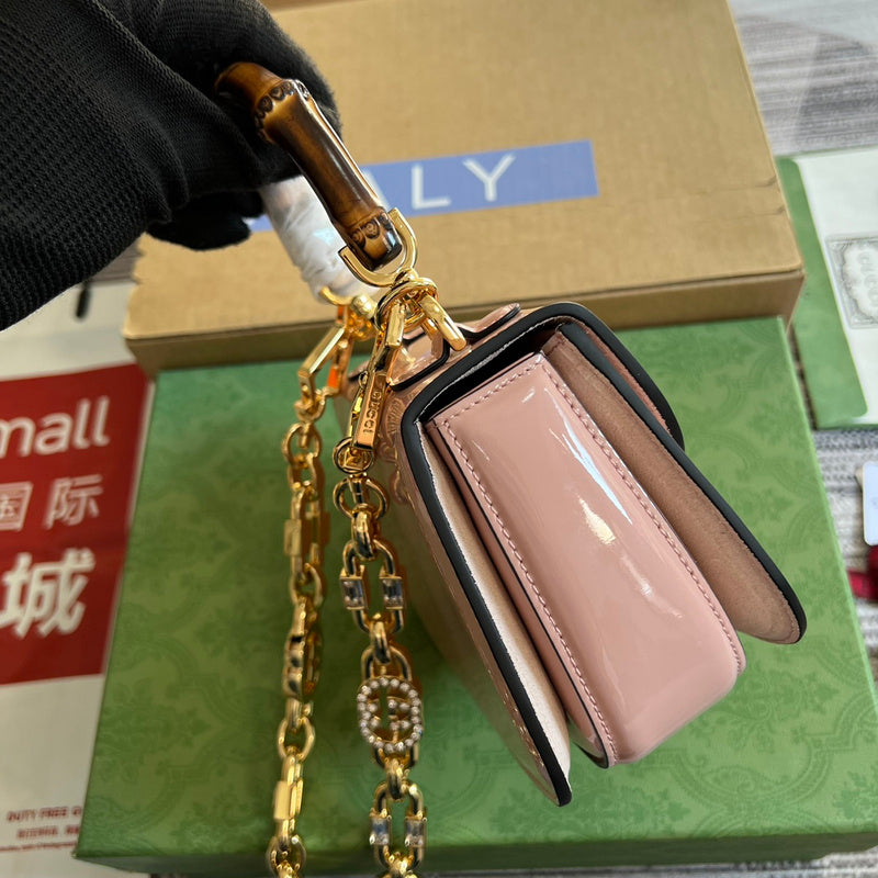 Side view of everyday-ready structured handbag