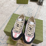 Gucci two-tone luxury sneakers view 9 sleek tonal finish