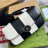 Top view of refined statement women's handbag – women's premium purse
