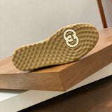 Gucci two-tone luxury sneakers view 10 minimalist modern build