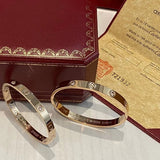 Front view of Cartier unisex jewelry piece