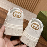 Gucci sneakers detailed view showing premium designer craftsmanship