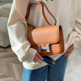 Close-up detail of streamlined bag design