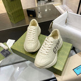 Gucci fresh white-and-black luxury sneakers view 4 streetwear statement look
