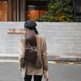 Polished bag shown from front angle