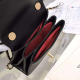 Zivas Charm Polished Finish Fashion Handbag (Designer-Inspired Craftsmanship) – Angled View