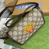 Side profile of chic classic women's handbag – women's premium purse