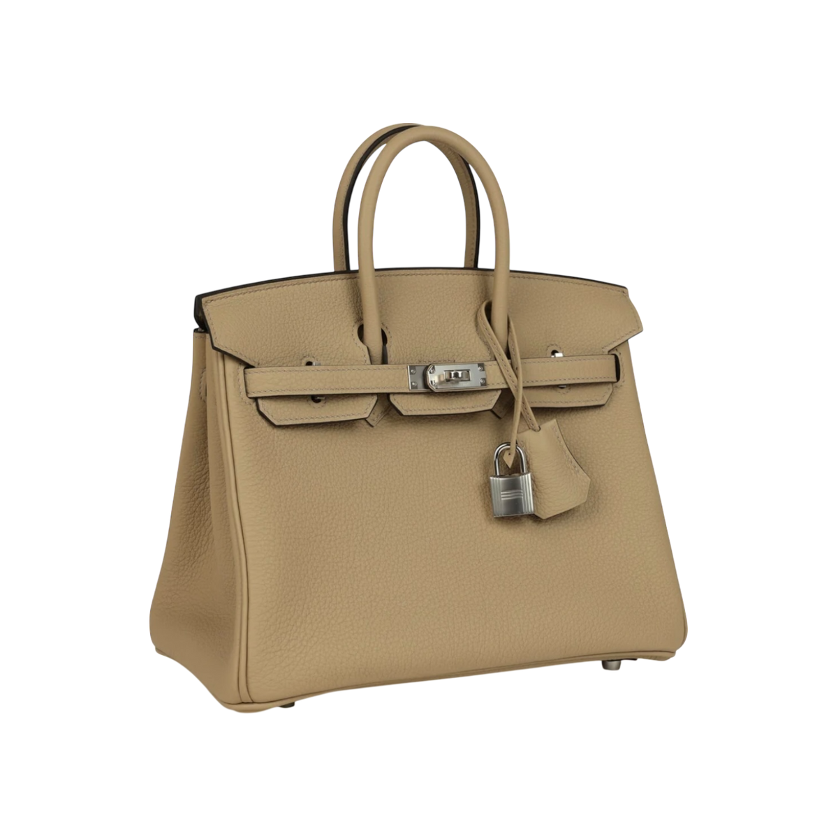 HermÃ¨s Birkin 25 Trench Togo Palladium Hardware