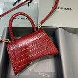 Classic Vegan Leather Handbag - Signature Hardware Accents | Women's Everyday Carry Handbag #573 - close-up detail shot (image 3) of designer-inspired handbag