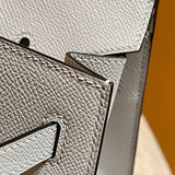Close-up detail of considered bag design