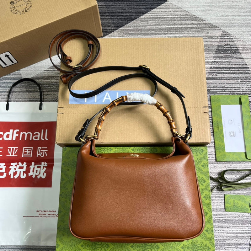 Front view of chic everyday-luxe women's handbag – women's luxury handbag