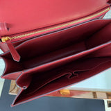 Styled lifestyle shot of sleek refined women's handbag – women's everyday handbag