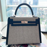  Understated crossbody bag front view
