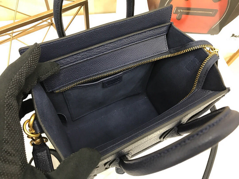 Top view of signature premium women's handbag – women's everyday handbag