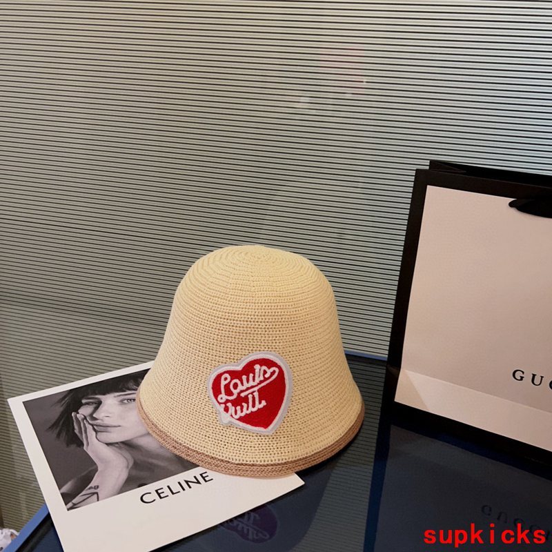 Side view of Louis Vuitton unisex cap