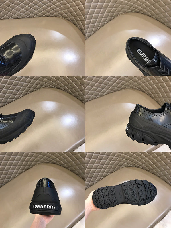 Bold Faux Leather Shoes - Modern Structured Design | Women's Luxury Shoes #1193 - product detail shot (image 10) of designer-inspired shoes
