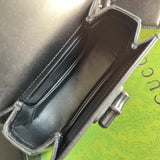 Side view of smart structured handbag