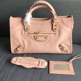 Timeless Vegan Leather Handbag - Refined Silhouette | Women's Luxury Handbag #970 - side angle view (image 2) of designer-inspired handbag