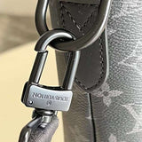 Handle and strap detail of sleek everyday-luxe women's handbag – women's designer-style accessory