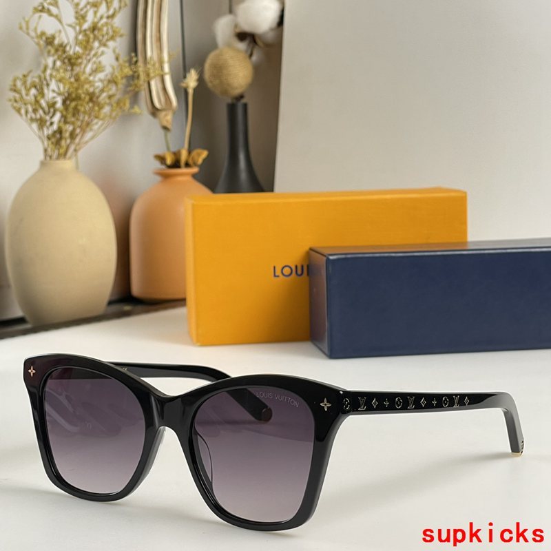 Full view of Louis Vuitton unisex sunglasses