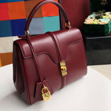 Back view of premium everyday-luxe women's handbag – women's luxury handbag