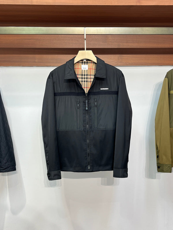Burberry clothing close-up — premium authentic designer style
