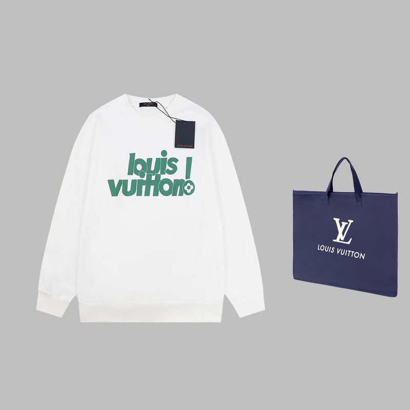 Back view of Louis Vuitton luxury clothing with streetwear-inspired cut