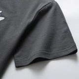 Flat lay presentation of Louis Vuitton cotton t-shirt with logo-detail design
