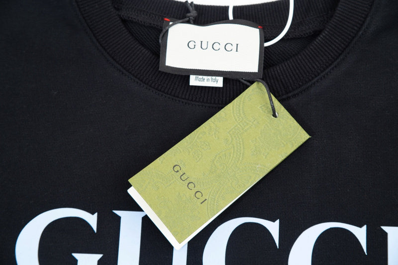 Full styled look of Gucci luxury clothing with contemporary cut