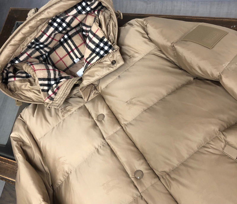 Close-up of Burberry designer clothing craftsmanship