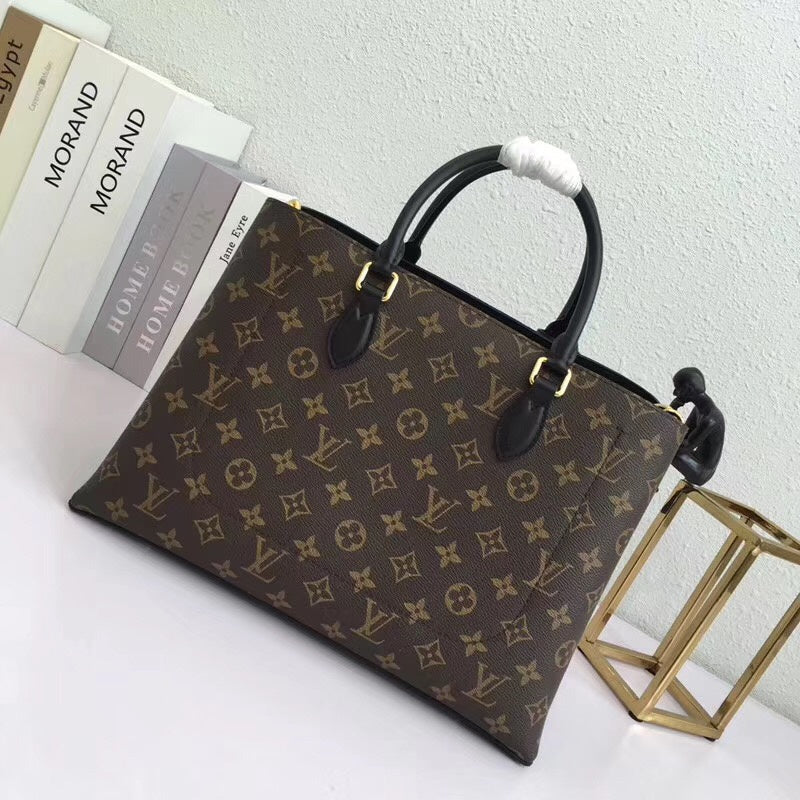 Interior view of structured everyday-luxe women's handbag – women's luxury handbag