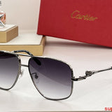 Angled view of Cartier unisex sunglasses