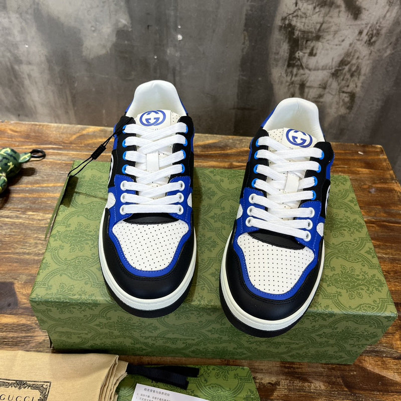 Gucci muted earth tones luxury sneakers view 8 low-top design