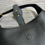 Back view of everyday-luxe refined women's handbag – women's statement bag