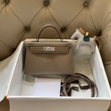 Interior view of elegant premium bag