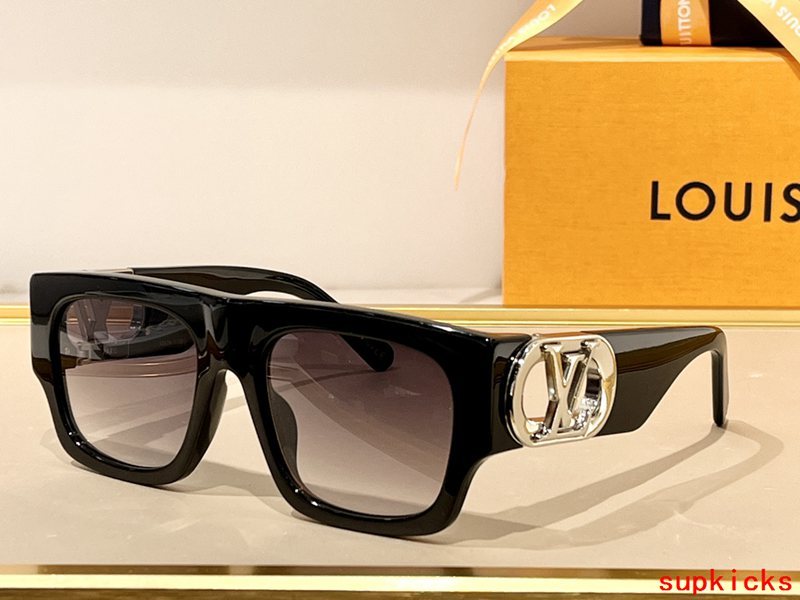 Full view of Louis Vuitton unisex sunglasses