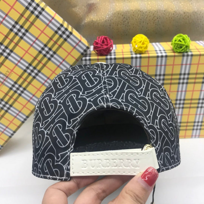 Full view of Burberry unisex cap