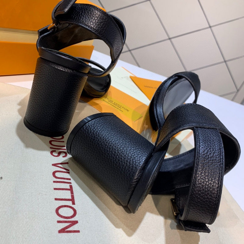 Close-up detail view of Louis Vuitton luxury piece style No.050