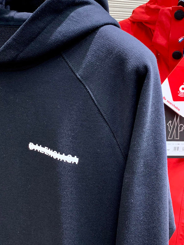Balenciaga clothing close-up — premium authentic designer style