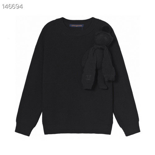 Full styled look of Louis Vuitton luxury clothing with relaxed-fit cut