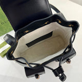 Side profile of elevated signature women's handbag – women's premium purse