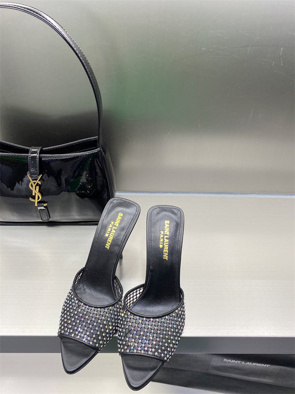 Saint Laurent luxury shoes back view — premium authentic designer style