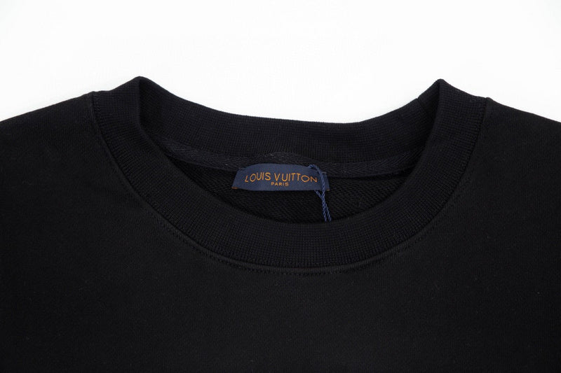 Full styled look of Louis Vuitton luxury clothing with relaxed-fit cut