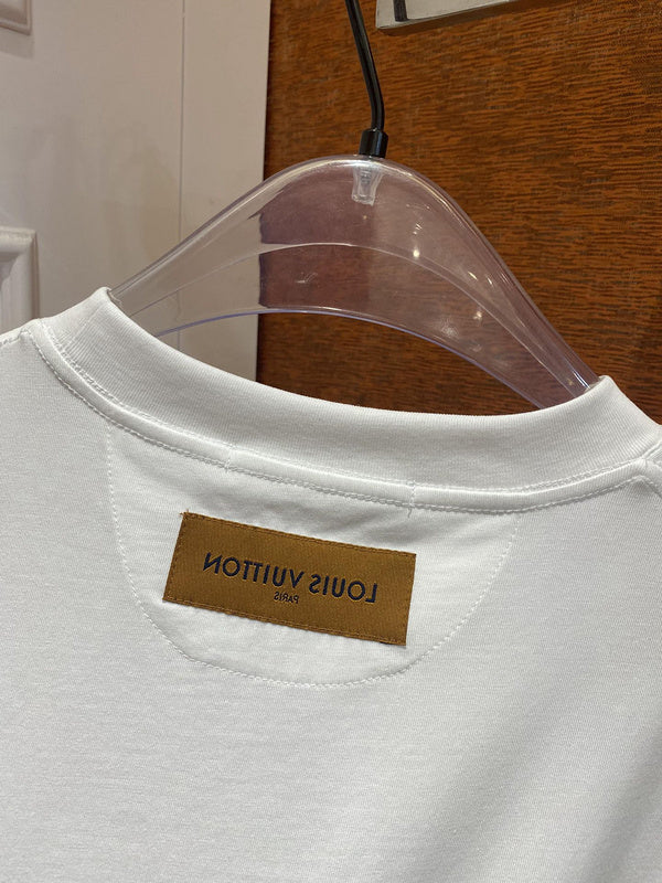 Front view of Louis Vuitton cotton t-shirt with tailored silhouette