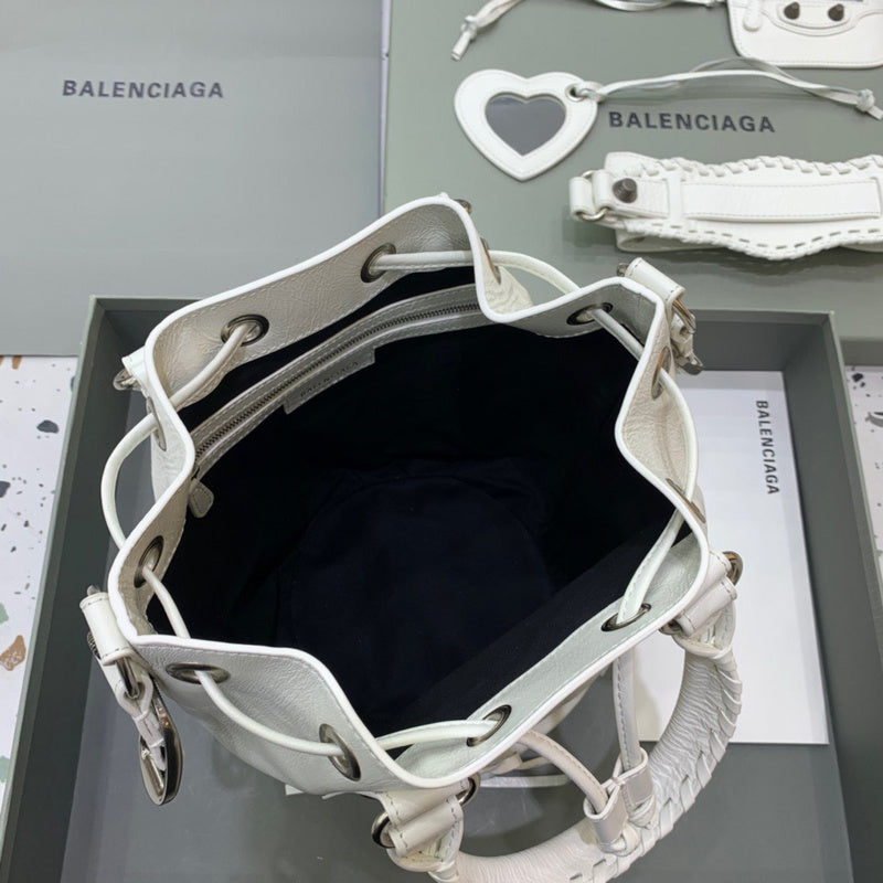 Chic Faux Leather Handbag - Modern Structured Build | Women's Everyday Carry Handbag #312 - alternate angle view (image 8) of designer-inspired handbag