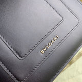 Bold Faux Leather Handbag - Polished Finish | Women's Statement Accessory #1693 - interior view (image 6) of designer-inspired handbag